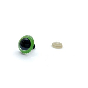 Amigurumi Vidalı Göz 8mm ( Çift ) Yeşil