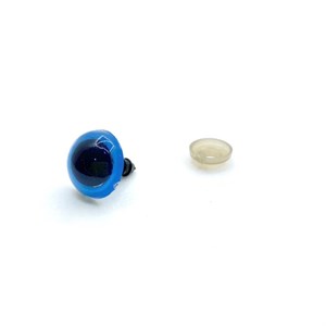 Amigurumi Vidalı Göz10mm (Çift ) Mavi